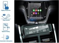 📱 lfotpp 2pcs car navigation and air conditioning display screen protector for 2018-2020 volvo xc60 logo