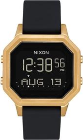 img 4 attached to 🕒 Женские цифровые спортивные часы NIXON Siren SS A1211-100m с водозащитой (36 мм циферблат, силиконовый ремешок 18 мм - 16 мм)