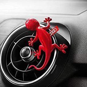 img 3 attached to 🦎 Genuine Audi Gecko Cockpit Air Freshener: Red Floral Fragrance for a Refreshing Ride