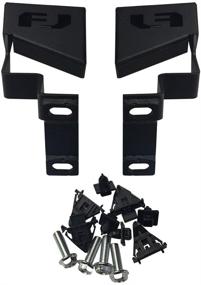 img 2 attached to Lantsun Driving Light Mount Brackets for Toyota Fj Cruiser 2007+ (1 Pair) - Front Corner Light Brackets J091