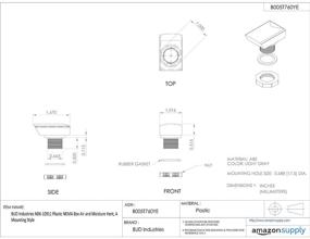 img 1 attached to Представляем алюминиевый корпус AC 414 от BUD Industries: надежное и эффективное решение