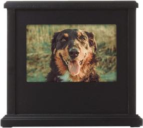 img 3 attached to 🐾 Pearhead Pet Memorial Photo Keepsake Urn: Black Memory Box for Cherished Pet Memories (89051)