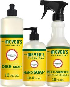 img 4 attached to 🍯 Honeysuckle Scented Mrs. Meyers Clean Day Kitchen Essentials Set
