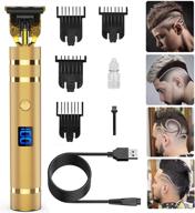 💇 keasen cordless rechargeable professional hair trimmer for men - zero gapped t blade clippers for close cutting and precision styling logo