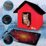 2020 new line up: extreme consumer products collapsible indoor/outdoor cat house - standard and heated options in various colors logo