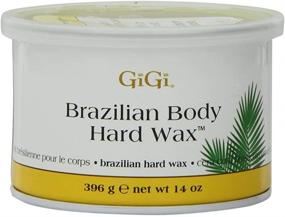 img 1 attached to Gigi Tin Brazilian Body Hard Wax - 14 Ounce (414ml) - 2 Pack: Superior Performance for Smooth Skin!