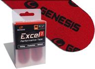 улучшите свою производительность с помощью genesis excel performance tape в ярко-красном цвете. логотип