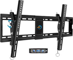 img 4 attached to 📺 Juststone Tilting TV Wall Mount Bracket for 40-90 Inch Flat Large Screen TVs - Low Profile, Fits 16-24 Inch Wood Studs, Max VESA 800x400mm, Up to 165 LBS Capacity