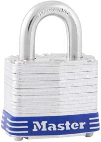 img 4 attached to 1 Pack Master Lock 3D Keyed Padlock, Ideal for Outdoor Use