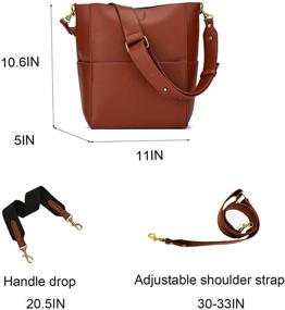 img 3 attached to SUSIE ISLAND Handbags Designer Crossbody Women's Handbags & Wallets in Hobo Bags