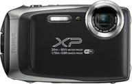 📸 fujifilm finepix xp130: waterproof digital camera with 16gb sd card in silver - explore the depths logo