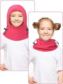 img 2 attached to Pieces Windproof Children Balaclava Covering Boys' Accessories ~ Cold Weather