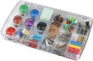 artbin 1118ab 18 compartment prism transparent logo