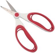 ✂️ precision micro tip paper cutting craft scissors: sharp blade, durable, comfortable handles - ideal for micro detailed cutting logo