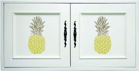 img 2 attached to Pineapple Stencil Vegetable Scrapbook Furniture