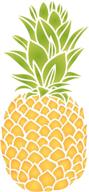 pineapple stencil vegetable scrapbook furniture logo