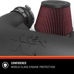 img 1 attached to Boost Performance with K&N Cold Air Intake Kit for 2006 PONTIAC (GTO)63-3053: Increase Horsepower & Enhance Compatibility