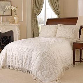 img 2 attached to Beatrice Home Fashions Medallion Bedspread Bedding
