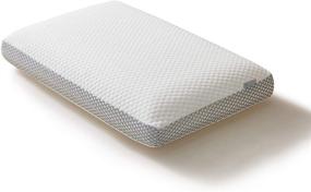 img 4 attached to 🛏️ Acanva Memory Foam Bed Pillows for Sleeping with Washable Removable Cover - Ideal for Side, Back, and Stomach Sleepers - Size 16" x 24" - Color: White