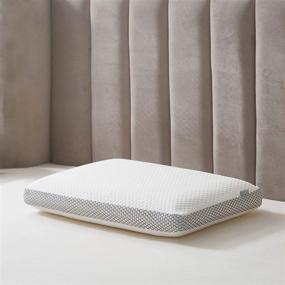 img 3 attached to 🛏️ Acanva Memory Foam Bed Pillows for Sleeping with Washable Removable Cover - Ideal for Side, Back, and Stomach Sleepers - Size 16" x 24" - Color: White