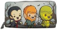 бумажник loungefly universal monsters chibi логотип