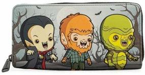 img 4 attached to Бумажник Loungefly Universal Monsters Chibi