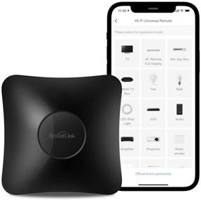 img 4 attached to 📱 BroadLink RM4 pro Universal Remote: Smart IR and RF Hub for TV, Air Conditioner, STB Audio, Curtain Motor - Wi-Fi Enabled, Alexa and Google Home Compatible