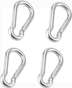 img 4 attached to Abimars Tainless Carabiner Stainless Quickdraw