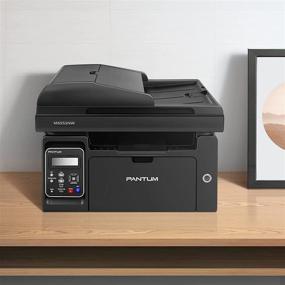 img 3 attached to 💻 Pantum M6552NW Laser Multifunction Printer with Wireless Networking and Mobile Printing for Large Paper Capacity in Monochrome
