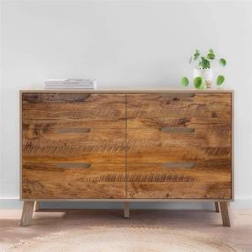img 1 attached to 🌳 Erfoni Wood Wallpaper Peel and Stick Rustic Wood Grain Contact Paper 17.7" x 78.7" - Distressed Wood Self Adhesive Paper, Brown Wood Plank Removable Countertop Vinyl