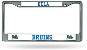 img 1 attached to 🐻 Stylish NCAA UCLA Bruins Standard Chrome License Plate Frame - 6 x 12.25-inches: Make a Bold Statement on the Road!