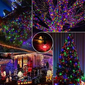 img 3 attached to Marchpower 1000 LED Christmas Tree Lights: Waterproof Twinkle String Lights 🎄 with 8 Modes and Memory Function for Indoor and Outdoor Xmas Decorations