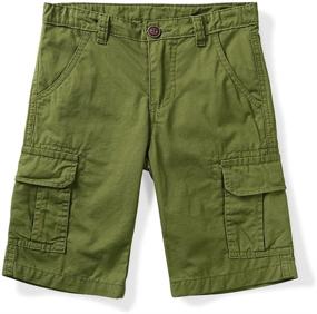 img 4 attached to 👖 OCHENTA Military Cargo Pants for Boys - Multiple Pockets, Army Style Clothing