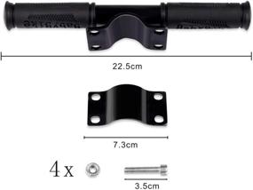 img 2 attached to Non-Slip Adjustable Kids Handle Grip Bar for Xiaomi M365 / Pro 1S Scooter - Child Safe Holder & Compatible with Yungeln Scooter Kids Handrail