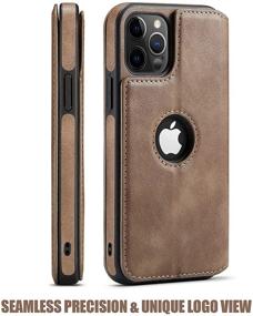 img 2 attached to Casus Compatible Magnetic Leather Kickstand Cell Phones & Accessories for Cases, Holsters & Clips