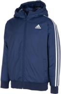 👕 adidas boys classic bomber jacket: sleek and stylish boys' clothing logo