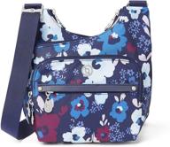 charlotte crossbody bag floral print women's handbags & wallets logo
