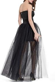 img 1 attached to 👰 Womens Floor Length Wedding Skirts: Elegant Attire for Women's Clothing