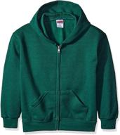 🏻 soffe boys hooded sweatshirt in medium - boys' fashion hoodies & sweatshirts logo