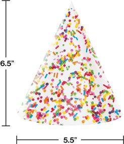 img 3 attached to 🎉 Party Hat with 24 ct of Confetti Sprinkles