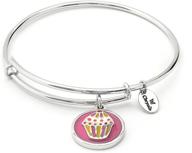 cupcake stackable expandable bracelet colorful logo