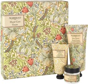 img 3 attached to 🌺 Pamper Your Hands with Morris & Co. Golden Lily Hand Care Treats - Hand Cream, Hand Scrub, and Cuticle Cream