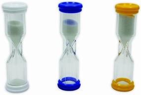 img 1 attached to Buy Koplow Games School Specialty Plastic Sand Timer Set- Set of 3, 4 inch Timers