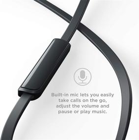 img 1 attached to 🎧 TCL MTRO100 In-Ear Earbuds: Wired Noise Isolating Headphones with Mic and Tangle-Free Flat Cables - Shadow Black [One Size] - Ultimate Listening Experience!