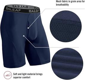 img 2 attached to BALEAF Inches Active Underwear Performance Men's Clothing and Active