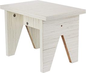 img 4 attached to Ouya Wooden Step Stool Adults Kids' Home Store