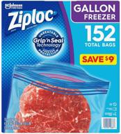 всего галлонов ziploc easy open freezer логотип