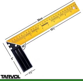 img 3 attached to 🔨 Heavy Hardened Framing Carpenters Square: Precision and Durability at its Finest!