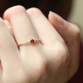 img 3 attached to 💍 Exquisite Zhiwen Gemstone Wedding Engagement Jewelry for Women: Enhance Your Special Day