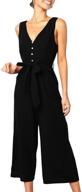 ecowish jumpsuits sleeveless jumpsuit rompers women's clothing for jumpsuits, rompers & overalls logo